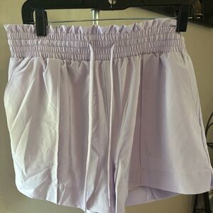 No Boundaries Light Purple High Waist athletic Women's Shorts